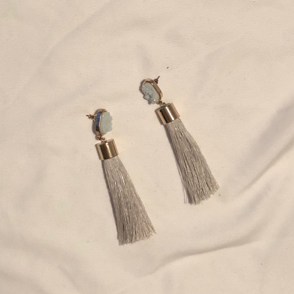 Tassel earrings!
